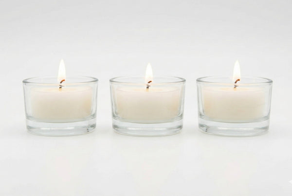 Glass TeaLight Holder Trio, perfect for Tealights 